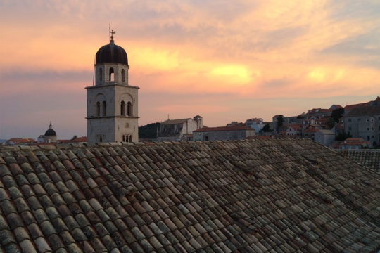 Sonnenuntergang in Dubrovnik