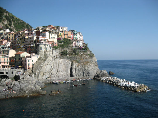 Erster gemeinsamer Urlaub in Cinque Terre Italien 2010