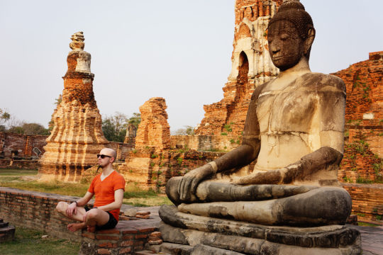 Ayutthaya in Thailand 2014