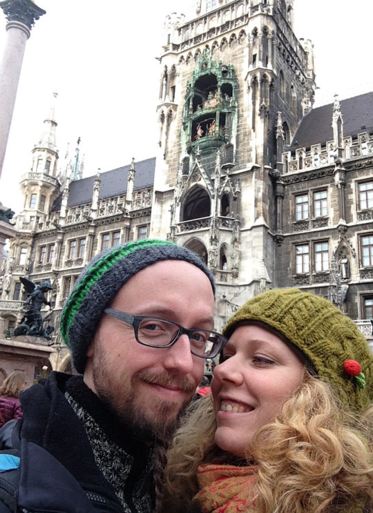Zu Besuch in München